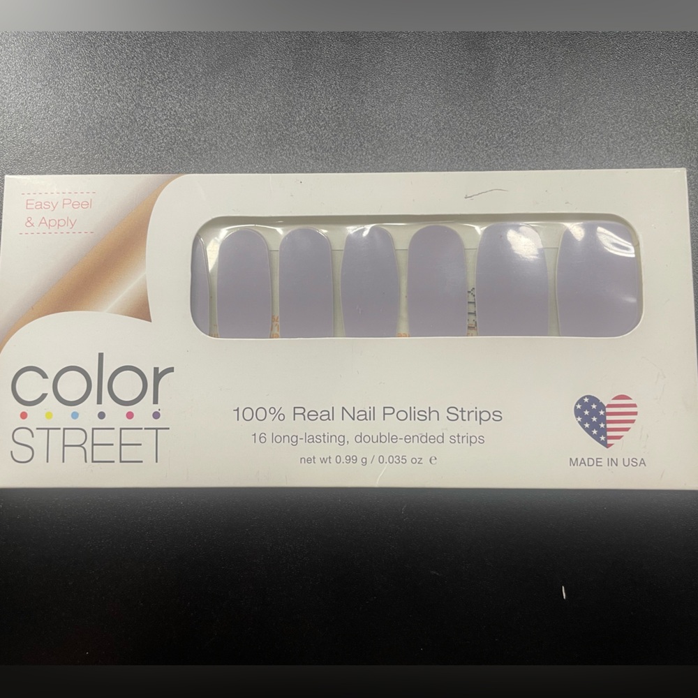 Color Street Lavender Nail Polish Strips